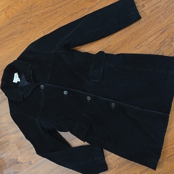 J. Crew Black Corduroy Vintage Jacket - Picture 1 of 4